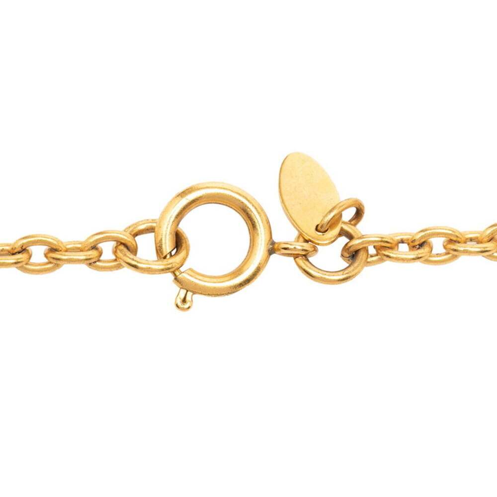 CHANEL Gold Logo Necklace - Picture 3 of 4